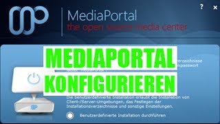 MediaPortal konfigurieren German  Deutsch [upl. by Anpas720]