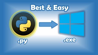 py to exe  convert python file to executable file [upl. by Norreg]