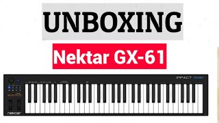 Nektar Impact GX61 USB MIDI Controller Unboxing  Mux Sound [upl. by Dettmer]