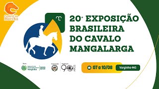 Dia 8 de Agosto  20ª Exposição Brasileira do Cavalo Mangalarga  Varginha  MG [upl. by Lief]