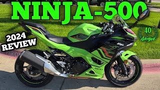 2024 KAWASAKI NINJA 500 Ride amp Review  Honda CBR 500s NIGHTMARE review kawasaki ninja500 [upl. by Ise138]