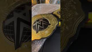 WWE World Heavyweight Championship Replica Belt Unboxing [upl. by Airitac987]