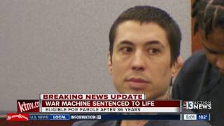 War Machine sentenced to life in prison with parole after 36 years [upl. by Arahsit29]