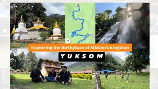 FIRST CAPITAL OF SIKKIM  YUKSOM  DUBDI  KANCHENJUNGA FALLS  KATHOK LAKE  NORBU GANG [upl. by Hairahcaz257]