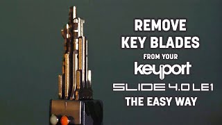 How to Remove Key Blades from your Keyport Slide 40 The Easy Way [upl. by Netsud]