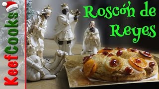 Roscón De Reyes  Spanish Christmas Bread  Cake [upl. by Lyall381]