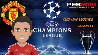 Pes 2016 vers une legende fin saison 13 [upl. by Nosnibor825]