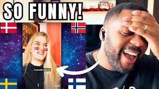 Brit Reacts TikTok series  Language class with the Nordic countries [upl. by Aisek604]