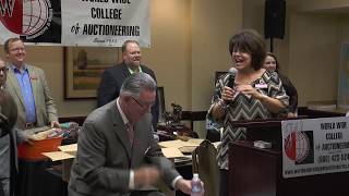 World Wide College Of Auctioneering Honors  Paul C Behr  2014 Class Auction [upl. by Ricardo]