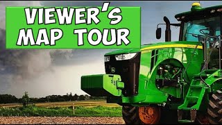 Lets TOUR a Viewers Map  Millennial Farmer Map FS22 [upl. by Sweyn]