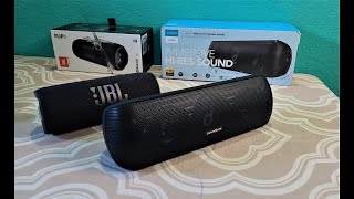 Anker Motion Plus vs JBL Flip 6 Test Bass [upl. by Naget]