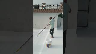 how to apply polyurethane waterproofing shorts satisfying viral [upl. by Vladimir]