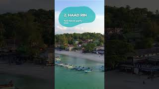 🏝️ Where to Stay in Koh Phangan Discover 7 Areas  Map 🗺️ travel thailand [upl. by Frame]