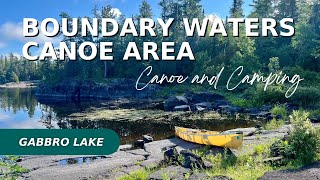 Canoe Camp and Portaging  Boundary Waters Canoe Area Wilderness BWCAW [upl. by Ettener]