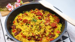 Risotto au chorizo [upl. by Conlon424]