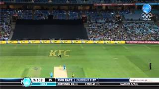 Sydney Thunder v Brisbane Heat Match Highlights [upl. by Whitelaw921]