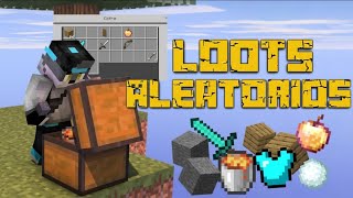 COMO HACER LOOTS ALEATORIOS EN MINECRAFT BEDROCK  BOTINES ALEATORIOS [upl. by Heather124]