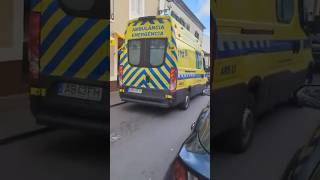 Fire Truck Responding Portugal paramedicsportugal [upl. by Gelasias]