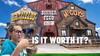 Hatfield amp McCoy Dinner Feud in Pigeon Forge  Best Dinner Show Food In The Smokies [upl. by Akeihsat35]