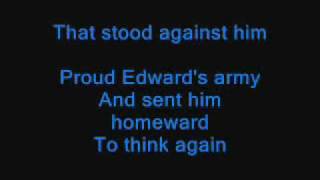 Flower of Scotland singalong lyrics [upl. by Imeaj359]