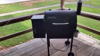 Traeger Lil Tex Smoker Henn House BBQ [upl. by Irving]