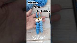 💙 In welcher dieser beiden Farben soll ich das nächste Video abdrehen 💙 sorgenwürmchen tutorial [upl. by Llerrej]