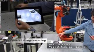 Intuitive Programming of Industrial Robots through Gestures and Augmented Reality [upl. by Adnorrehs]