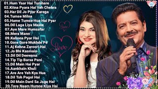 Best Of Udit Narayan Alka Yagnik Kumar Sanu Songs  90s Evergreen Bollywood Songs Jukebox [upl. by Curr]