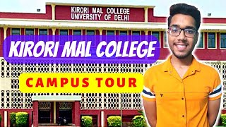 Kirori Mal College Campus Tour  Delhi University  North Campus Vlog 12  Himanshu Gautam [upl. by Anilosi]