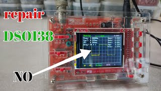 i repair oscilloscopes DSO138 loss of oscillating display line [upl. by Algar]