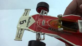 Vintage Corgi 5 Emerson Fittipaldi Mclaren TexacoMarlboro F1 DieCast 118 [upl. by Drews191]