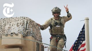 US Troops Are Leaving Syria Heres What It Looks Like  NYT News [upl. by Anileba]