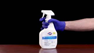 Clorox Healthcare Bleach Germicidal Spray Review [upl. by Aisyle]