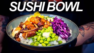 REZEPT Sushi Bowl selber machen  Super frisch und schnell gemacht  by Bernd Zehner [upl. by Fulvi]