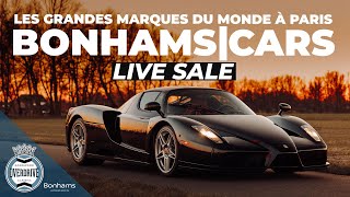 BonhamsCars Les Grandes Marques du Monde à Paris  Live stream [upl. by Donnie]