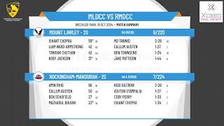 Mount Lawley  2s v RockinghamMandurah  2s [upl. by Ric]