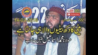 Emotional and Crying Speech By Qari Ismaeel Ateeq Topic Beti Ki Azmat14032018Zafar Okara [upl. by Mastat]