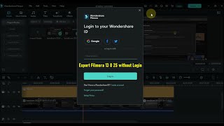 Export Filmora 13 0 25 without Login [upl. by Hickey]