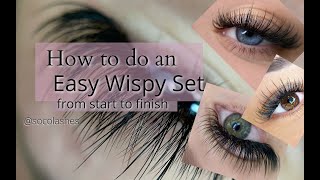 Wispy Lash Map Tutorial  Let’s Lash Together with Jena Cash [upl. by Attenod]