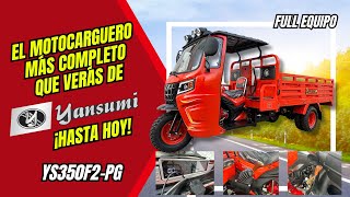 Moto carguero 350 con TABLERO DIGITAL  Yansumi Perú [upl. by Nylcsoj]