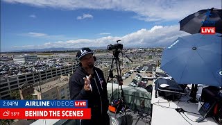 🔴LIVE BehindtheScenes with the Plane Jockeys in Action at LAX [upl. by Akeenat]