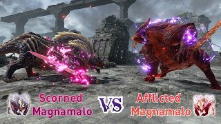 Scorned Magnamalo VS Afflicted Magnamalo Legendary TurfWar Deathmatch  Monster Hunter Rise Sunbreak [upl. by Rovelli]