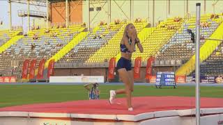 Yuliya Levchenko 2m at Bydgoszcz Poland 19082020 [upl. by Otrebogir470]