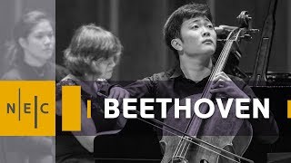 Beethoven Sonata for Cello and Piano No5 in D major Op102 No2 – Brannon Cho [upl. by Uyr]