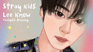 Stray Kids Lee Know  timelapse ☆ [upl. by Adilem106]