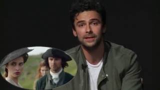 Aidan Turner about filming Poldark [upl. by Ahsimak]