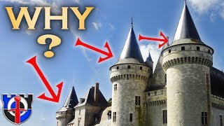 Why do medieval CASTLE roofs flare outwards [upl. by Jerold]