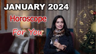 JANUARY 2024 Horoscope  जनवरी राशिफल January 2024 Monthly Prediction  All 12 RashiZodiac Tarot [upl. by Salhcin]