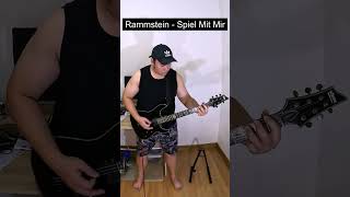 Rammstein  Spiel Mit Mir Guitar Cover [upl. by Fellner200]