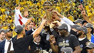 FULL 2017 NBA Championship Celebration From Golden State Warriors [upl. by Nimoynib597]